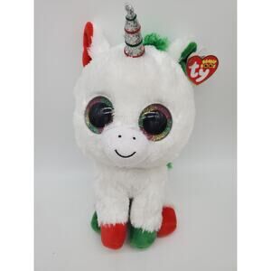 Ty Beanie Boos - Candy Cane Unicorn - 9"